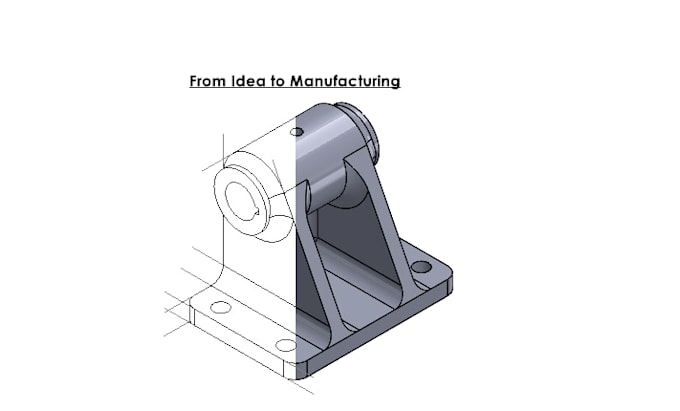 design 3d cad models for manufacturing, cnc and 3d printing