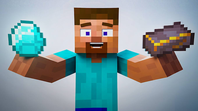 set up an efficient diamond or netherite mining system in minecraft
