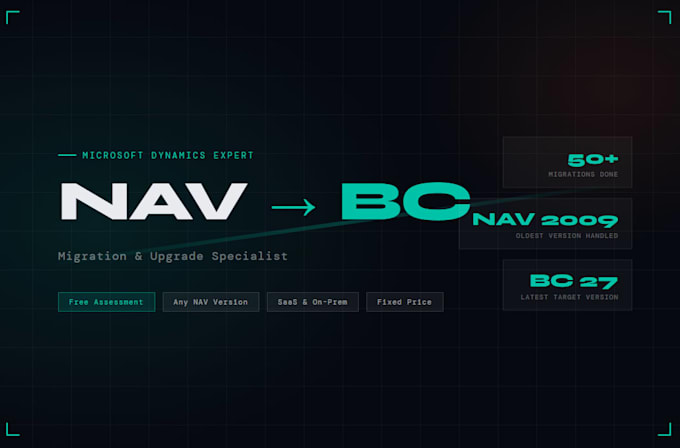 migrate or upgrade your dynamics nav environment to business central