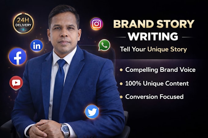 write brand story content