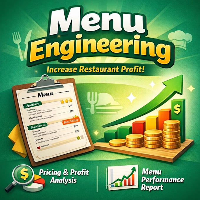 analyze your restaurant menu to increase profit