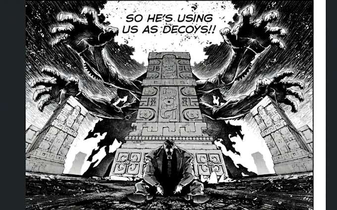 color manga panel,art etc
