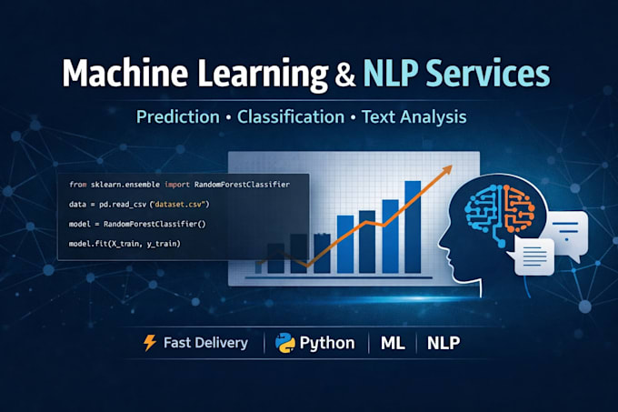 develop ml and nlp models for your data