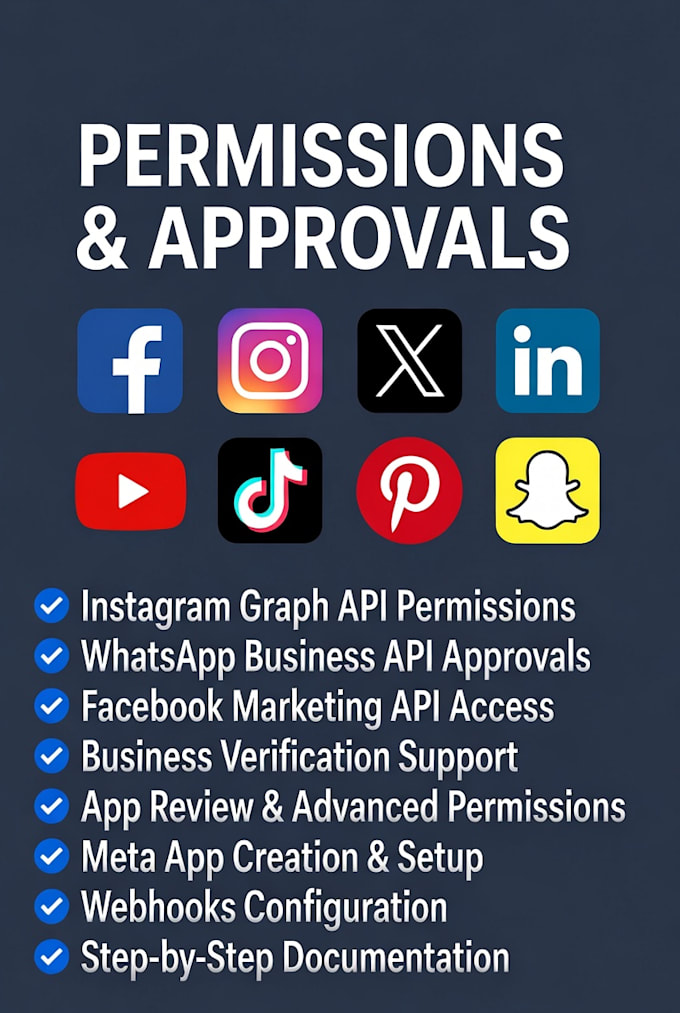your meta developer for instagram graph API, wa api