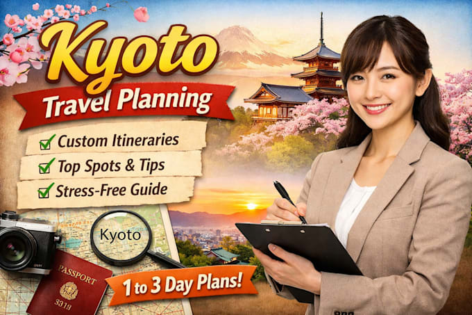 create a custom kyoto itinerary for your trip