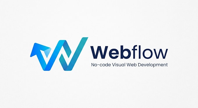 design a modern and sleek webflow logo