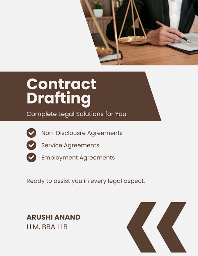 do contract drafting or agreement drafting