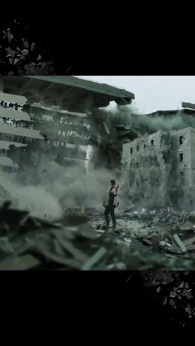 do massive destruction effects explosion earthquake cgi simulation effect