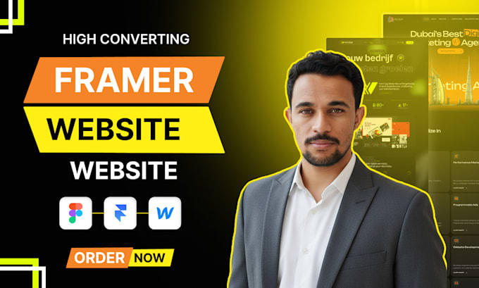 redesign or develop framer website convert figma to framer, expert framer