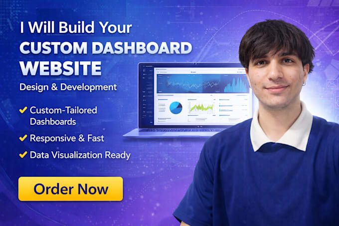 build a custom web app or dashboard