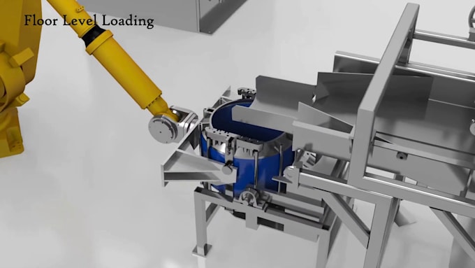 do 3d robotic arm animation 3d industrial robotic animation 3d factory animation