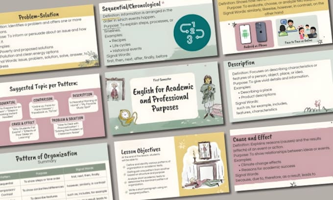 design clean and professional presentation slides