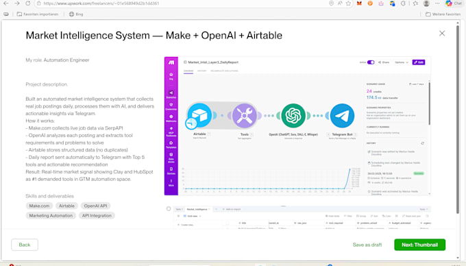 build make and airtable automation workflows for your b2b business