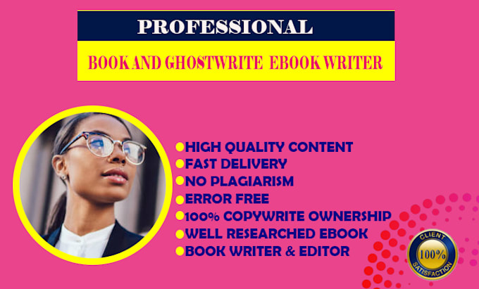 format, edit and proofread your ebook professionally