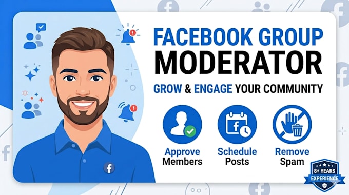 manage your facebook group or page as a moderator
