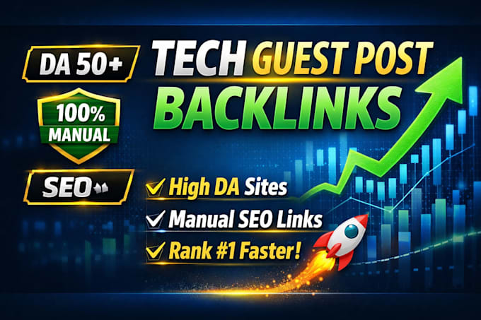 provide professional tech guest post outreach services