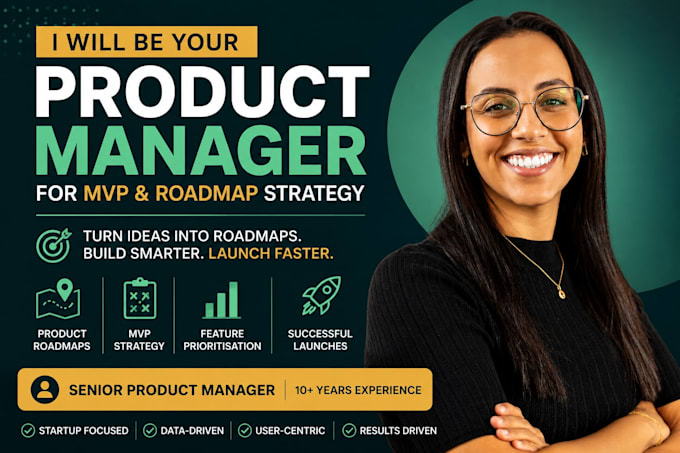 be your product manager from ideation to delivery