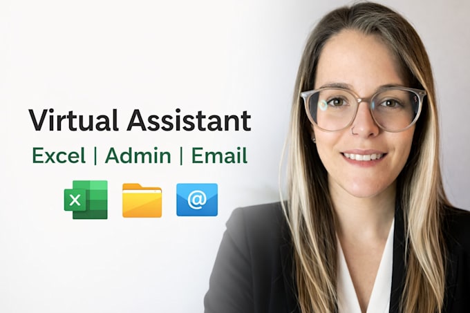 professional virtual assistant for excel email and admin support