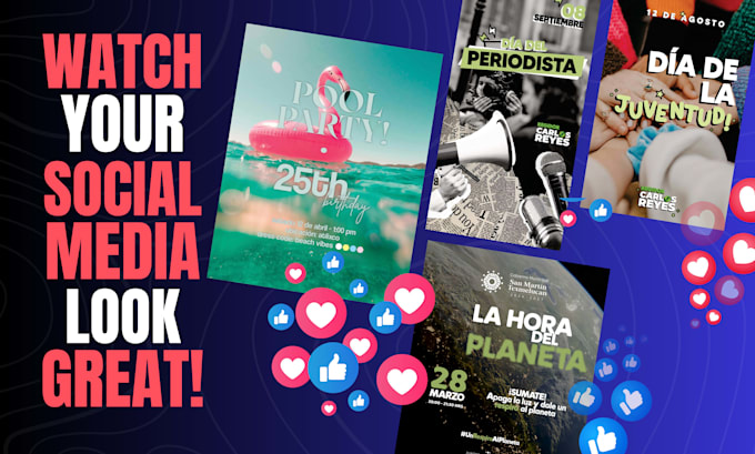 make you social media look awesome