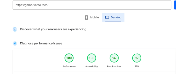 optimize react mern for above 95 pagespeed score