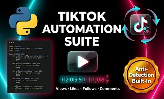 boost your social media with automation bot, auto follow, auto like, auto post