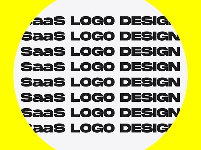 design a modern minimalistic saas logo