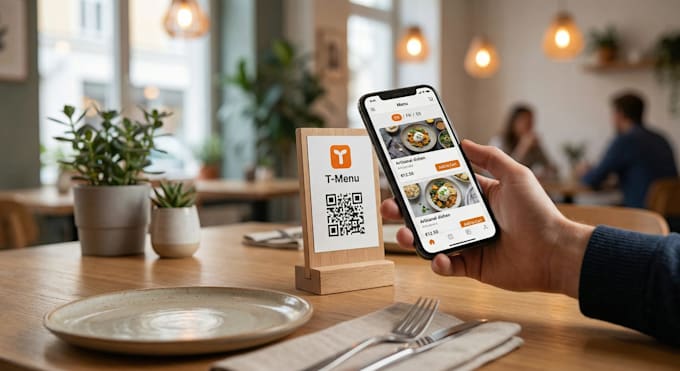 create qr digital menus and online ordering system for your