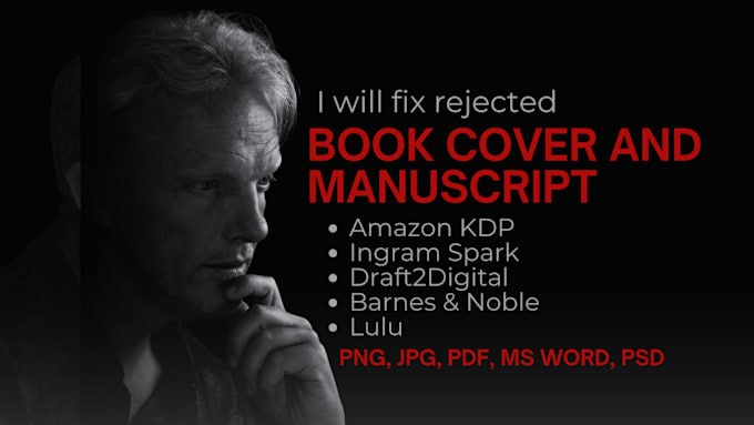 edit format resize modify fix rejected amazon kdp book, fix rejected cover