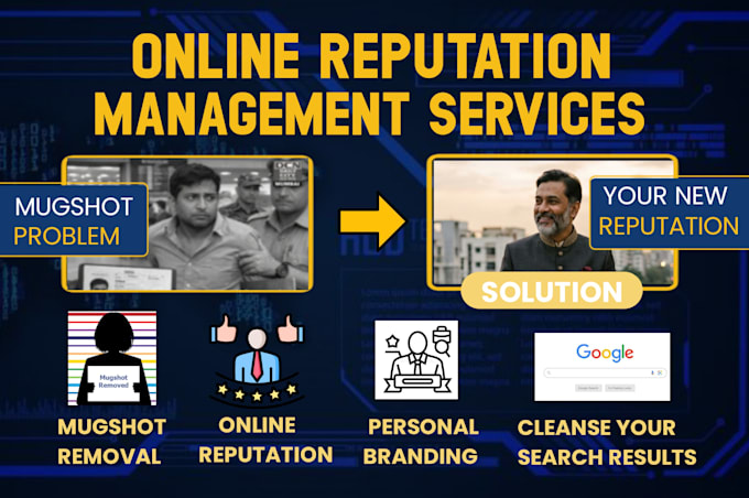 remove mugshots and negative online records