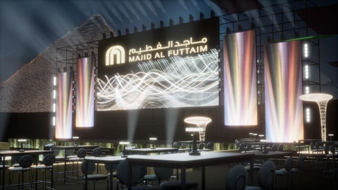 design a premium event experience, 3d event space and brand activation