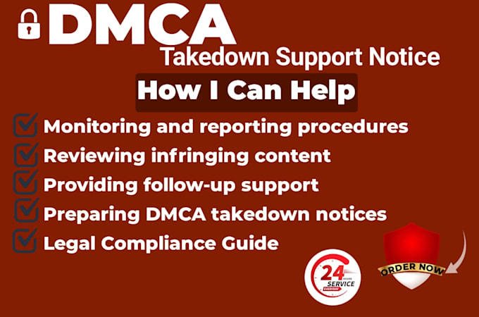 provide professional copyright removal assistance