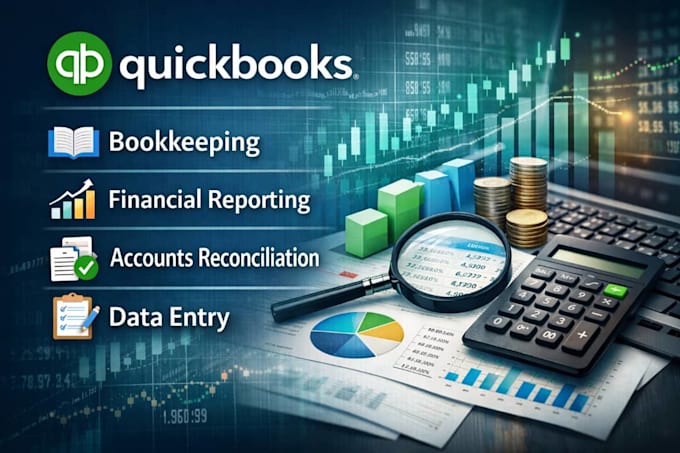 do accounting and bookkeeping using quickbooks and excel