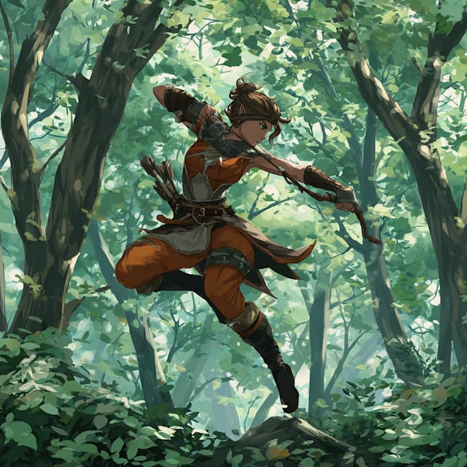 dnd character art and dnd character art