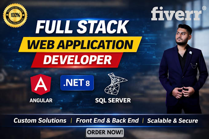 develop full stack web applications using angular and dot net