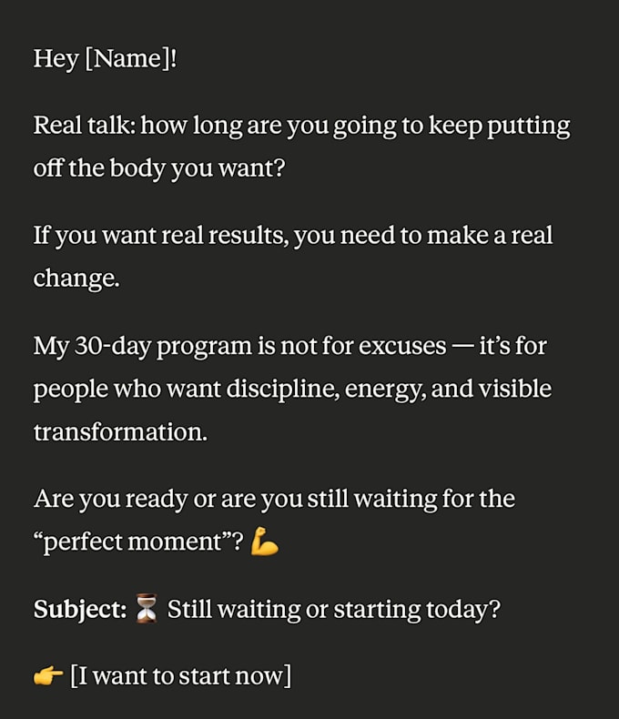 write professional marketing emails using ai