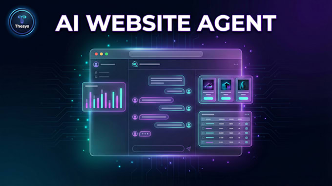 build an ai website agent with interactive UI using thesys