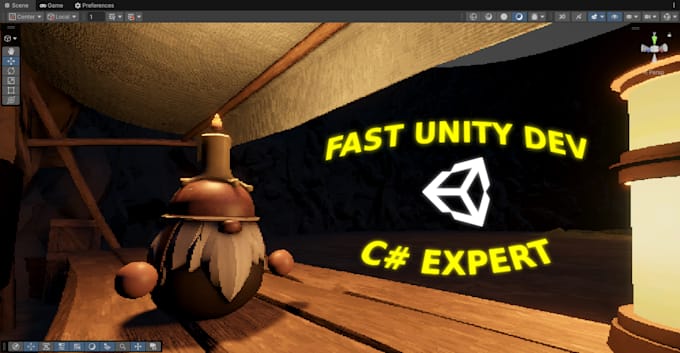 be your 2d or 3d unity game developer