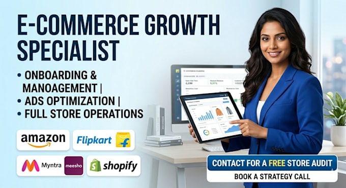be your expert e commerce account manager for all platforms