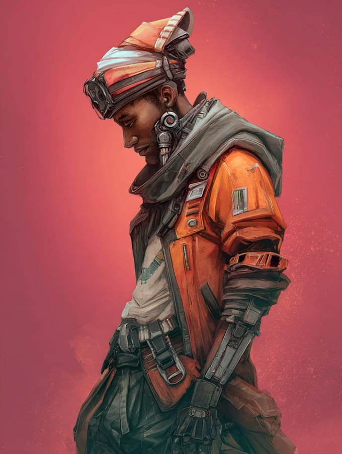 design custom robot characters