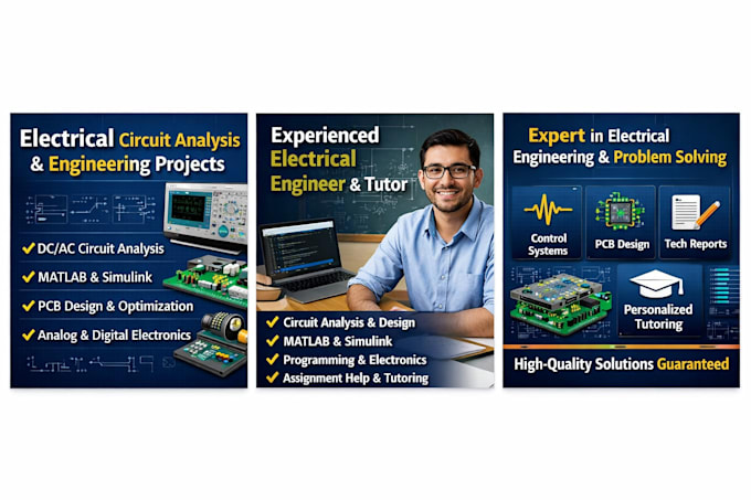 help in electrical circuits problem and analysis