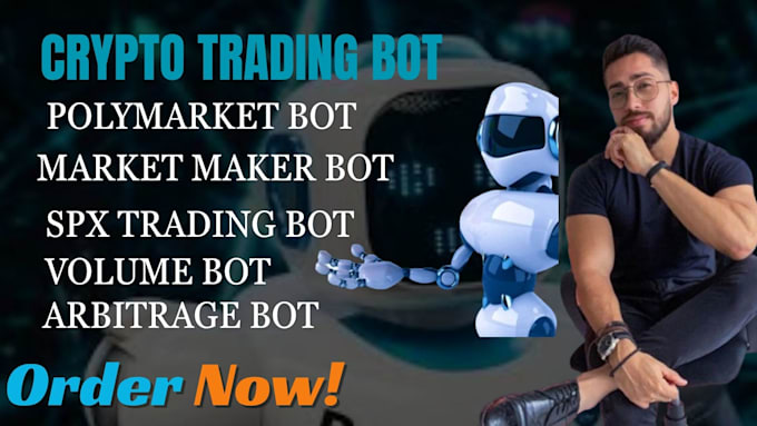 build polymarket bot, market maker bot volume, arbitrage bot, spx trading bot