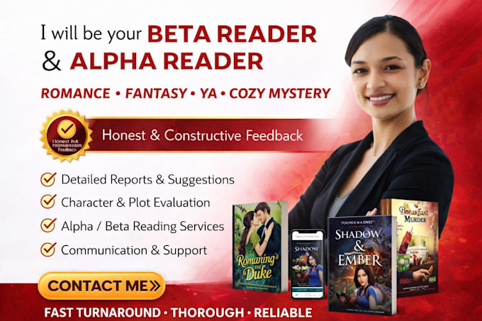 beta read alpha reader romance fantasy beta reader ya cozy mystery beta reader