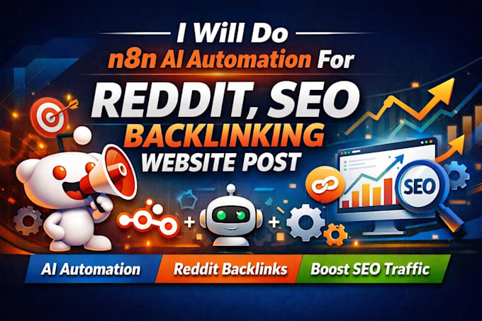 do n8n ai automation for reddit seo backlinking website post