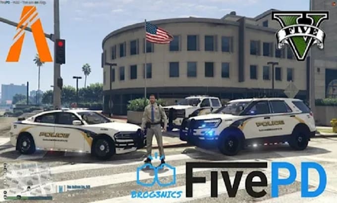 do fivem fivepd cops server based on qbcore nopixel inspired clothe setup