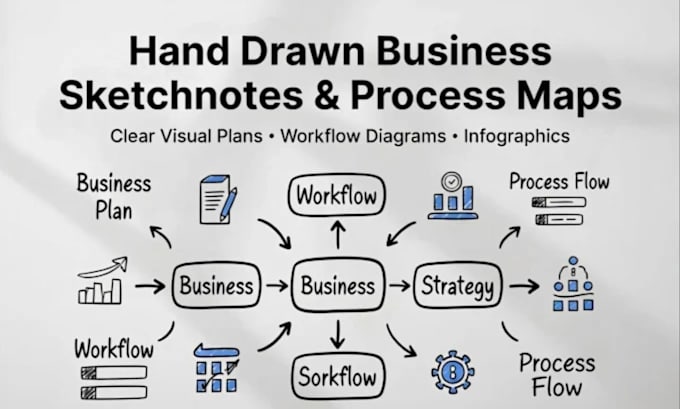 design flowcharts, process flow diagrams, workflow, org charts and infographics