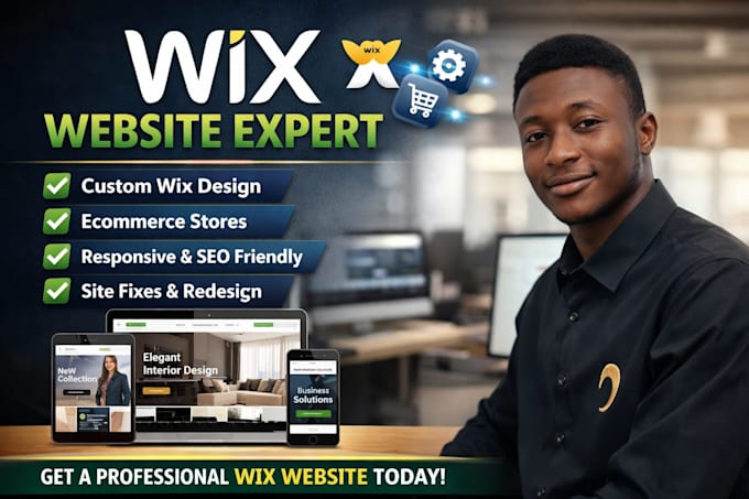 be your wix website expert as well a manager