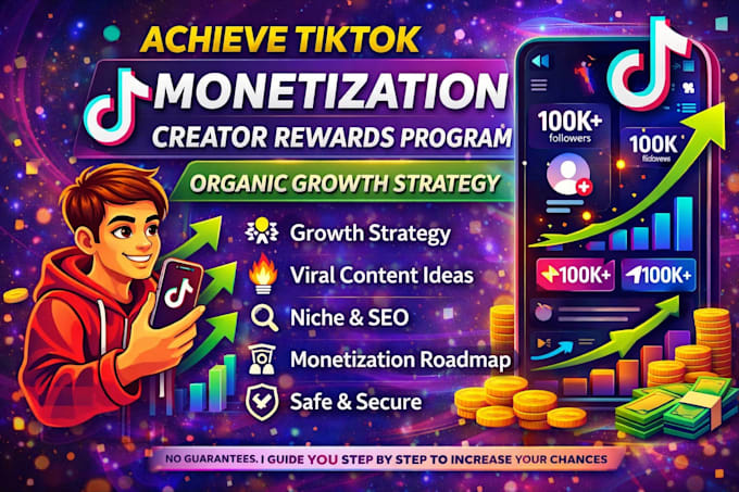 do tik tok monetization organically, creator rewards program account