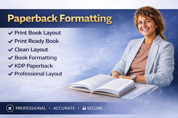 paperback formatting print book formatting book layout edit book formatting