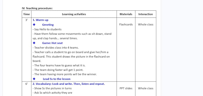 design esl lessons and teaching materials