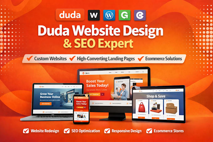 design redesign duda website duda landing page duda SEO expert